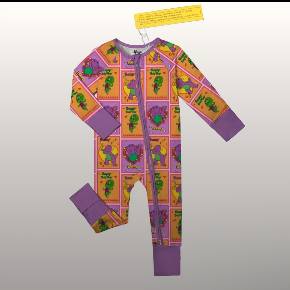 Dino dance party convertible bamboo zippy